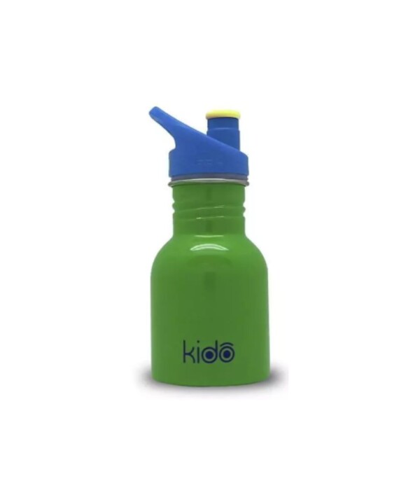 BOTELLA METALICA 335ML KEEP KIDO Verde