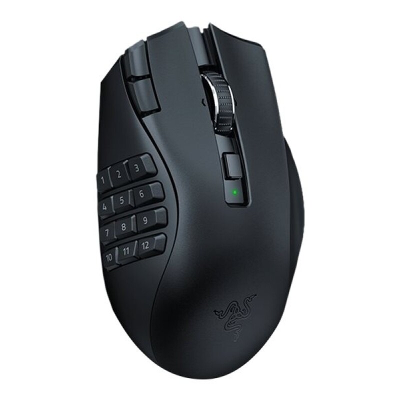 Razer Naga V2 HyperSpeed - Ratón - ratón gaming para MMO - ergonómico - diestro - óptico - 19 botones - inalámbrico - Bluetooth, Razer Naga V2 HyperSpeed - Ratón - ratón gaming para MMO - ergonómico - diestro - óptico - 19 botones - inalámbrico - Bluetooth,