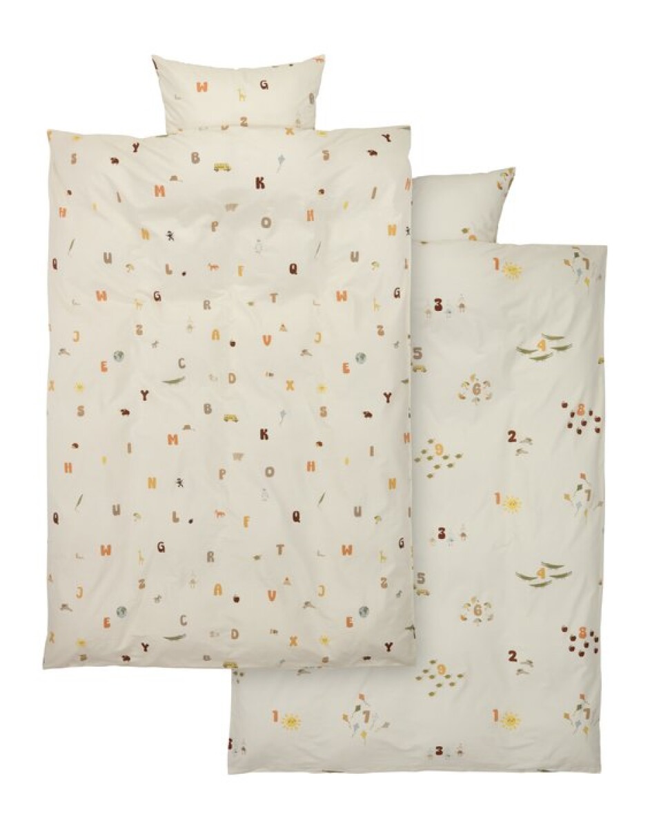 Juego funda nórdica ASTER 155x220 blanco 