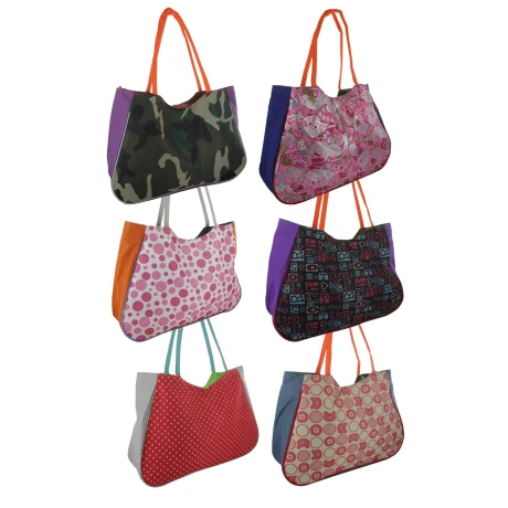 BOLSO PLAYERO COLORES 48X35X14CM 16977 Q72 BOLSO PLAYERO COLORES 48X35X14CM 16977 Q72