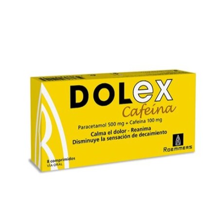 Dolex Cafeina 8 comp Dolex Cafeina 8 comp