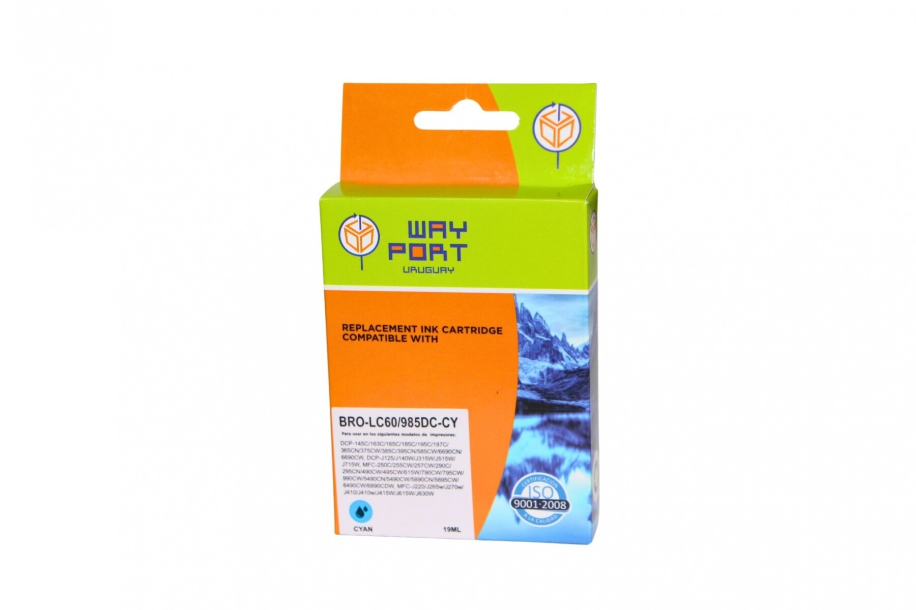 CARTUCHO PARA BROTHER LC60/J410 COLOR CYAN 