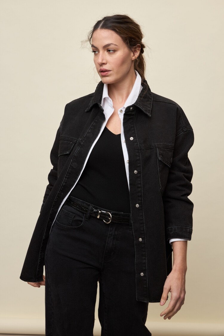 SOBRECAMISA FREE Negro