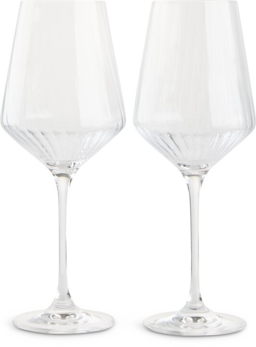 Vaso de vidrio TORRE H24cm 43cl 2u/pk 