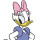 Llavero espejo Disney Daisy