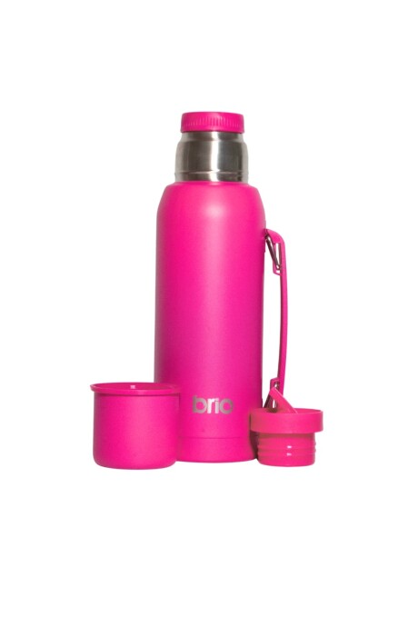 Termo 1 Litro Acero Inox brio Con Pico Cebador Frambuesa