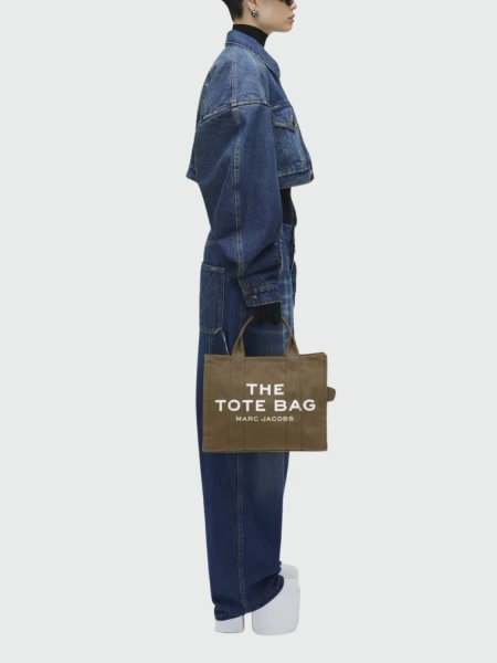 Marc jacobs - Bolso de lona, The Medium Tote Verde