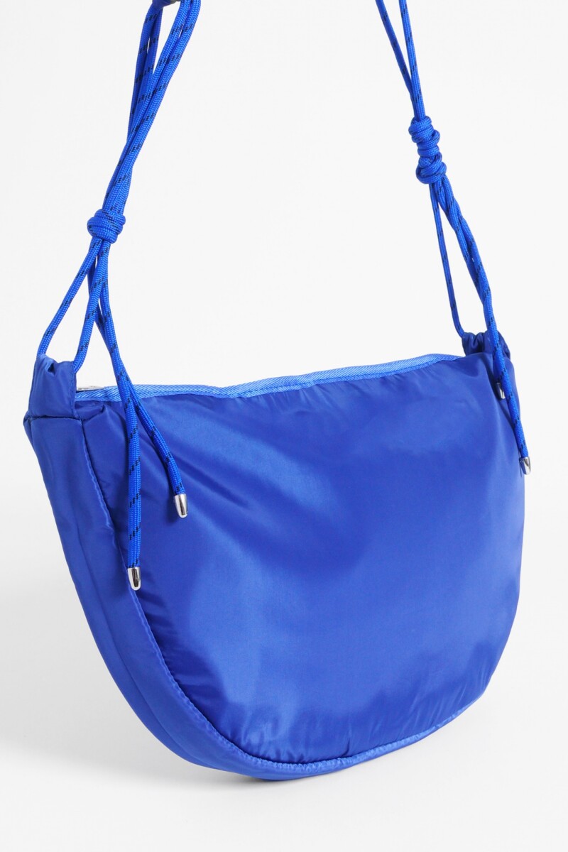 Bolso cordón color azul