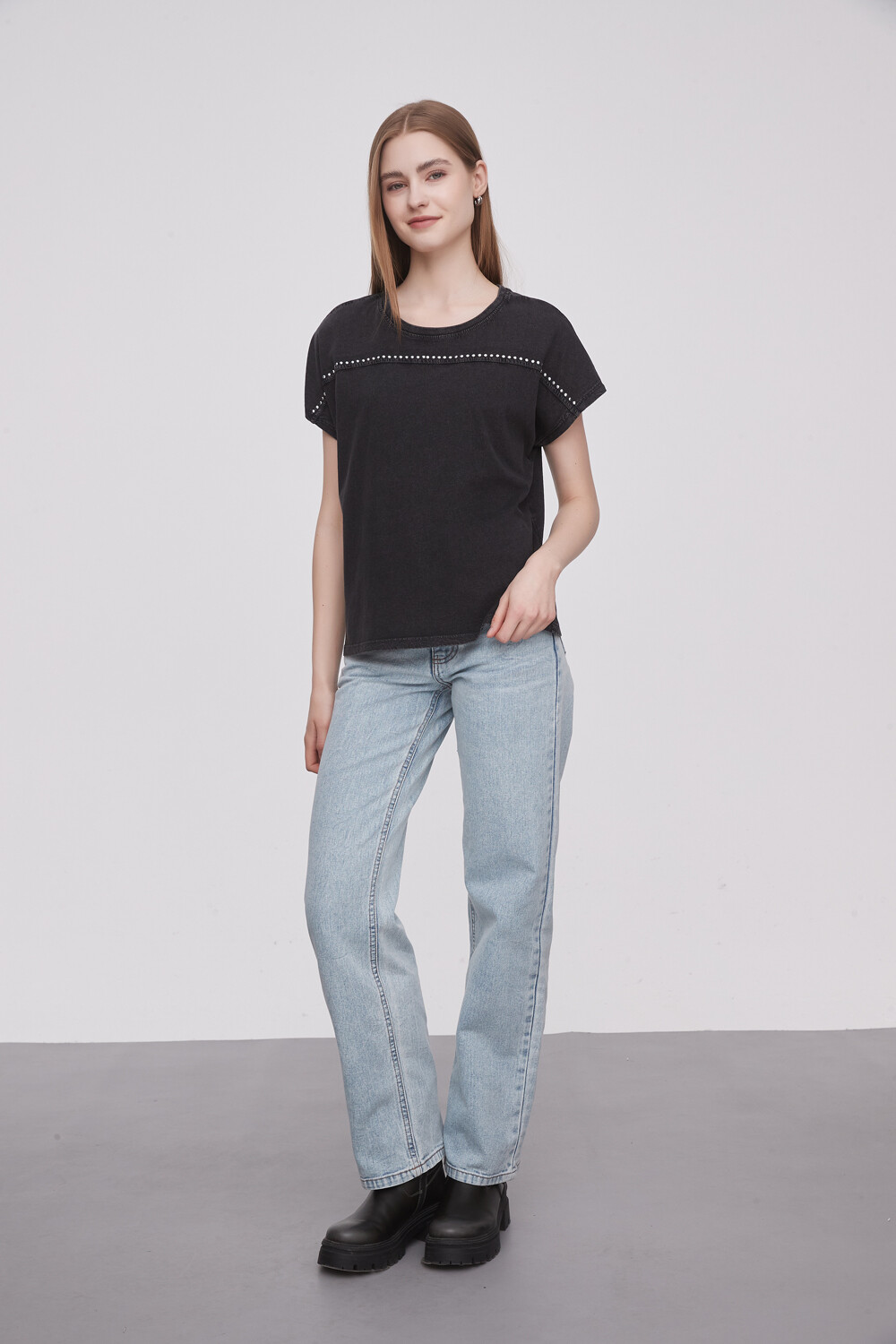 Remera Nedre Negro