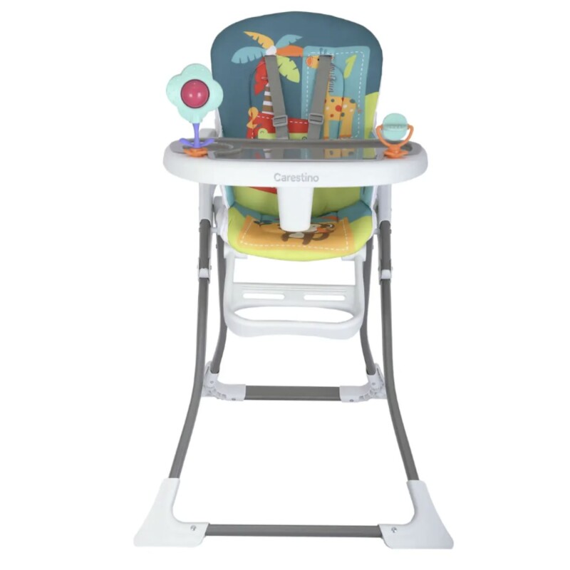 Silla de Bebe para Comer Carestino Río Ajustable Azul
