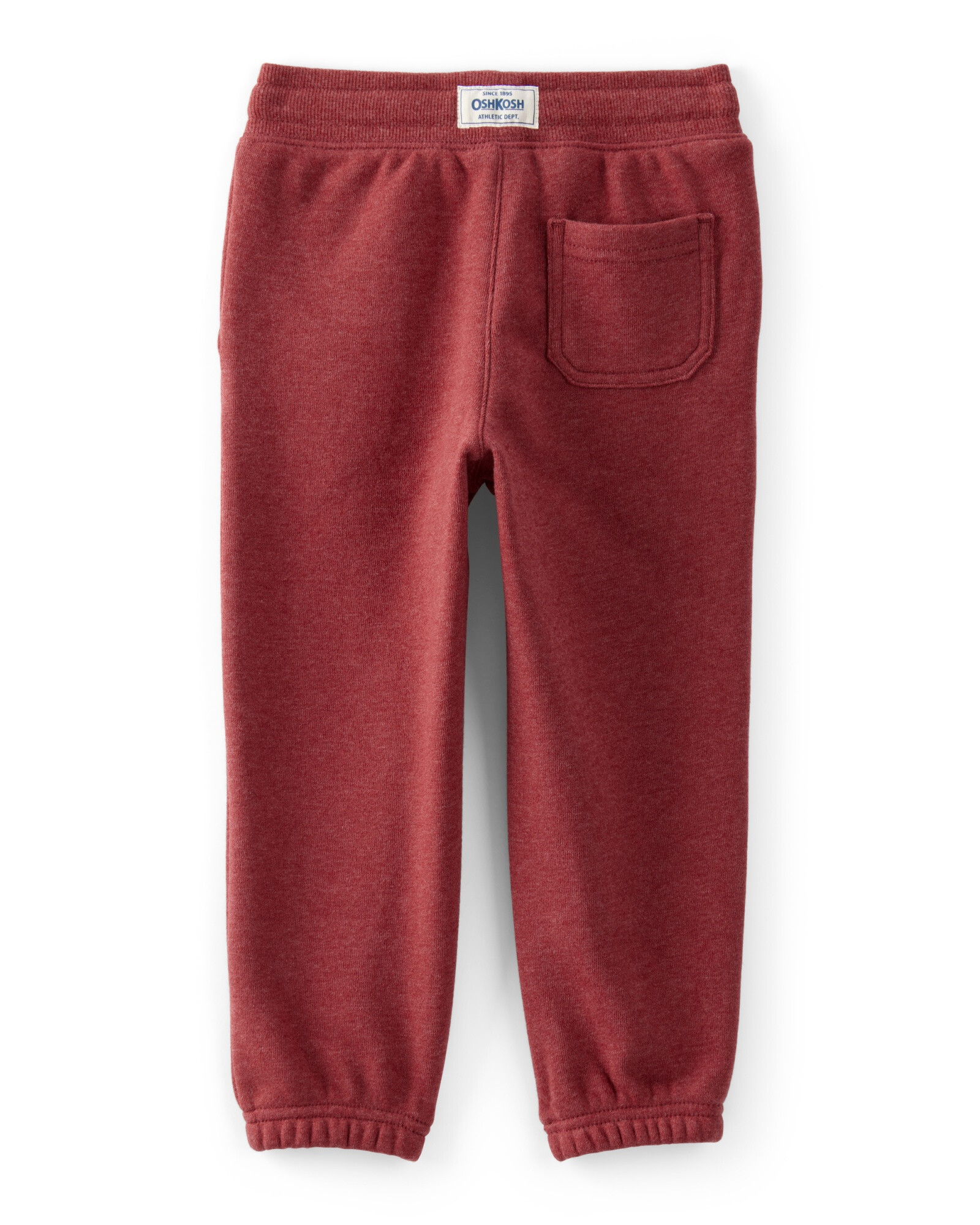 Pantalón de algodón, rojo. Talles 2-5T Sin color