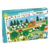 Puzzle de observación 55pcs La Granja