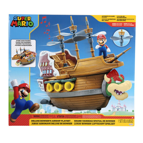 Super Mario • Deluxe Bowser Ship Playset Super Mario • Deluxe Bowser Ship Playset