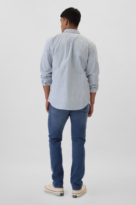 Jean Slim Athletic Hombre Medium Wash