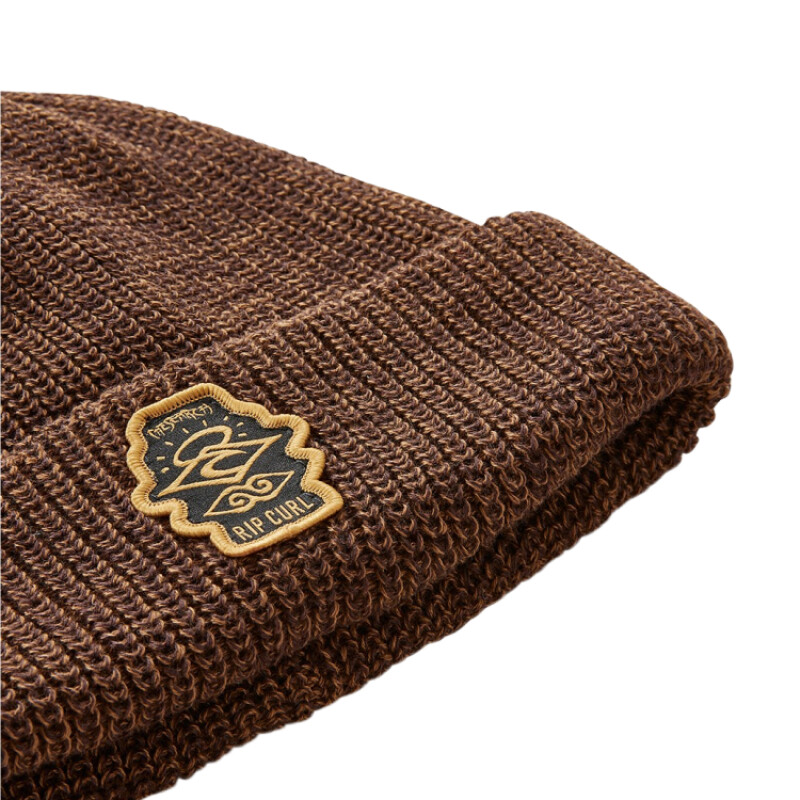 Gorro Lana Rip Curl Icons Reg Beanie - Marrón Gorro Lana Rip Curl Icons Reg Beanie - Marrón