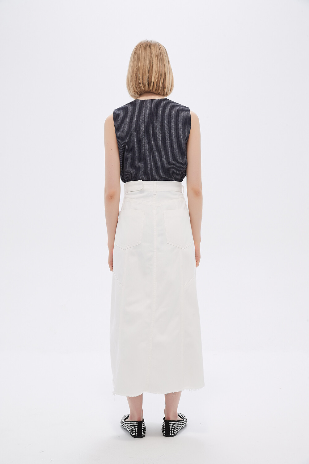 Falda Luza Marfil / Off White