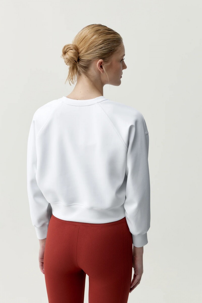 BUZO FLORA Blanco