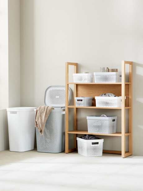 Cesta INFINITY 17L plástico blanco Cesta INFINITY 17L plástico blanco