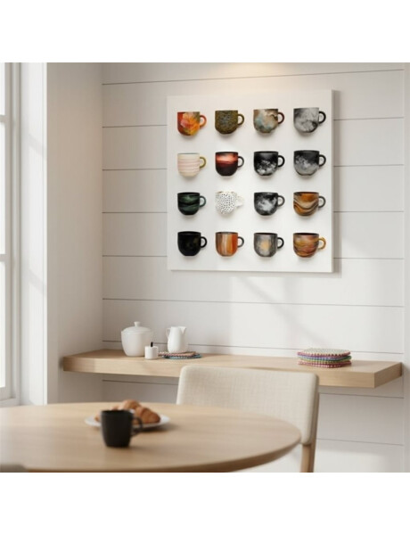 CUADRO CANVAS 30x30cm TAZAS CAFÉ CUADRO CANVAS 30x30cm TAZAS CAFÉ