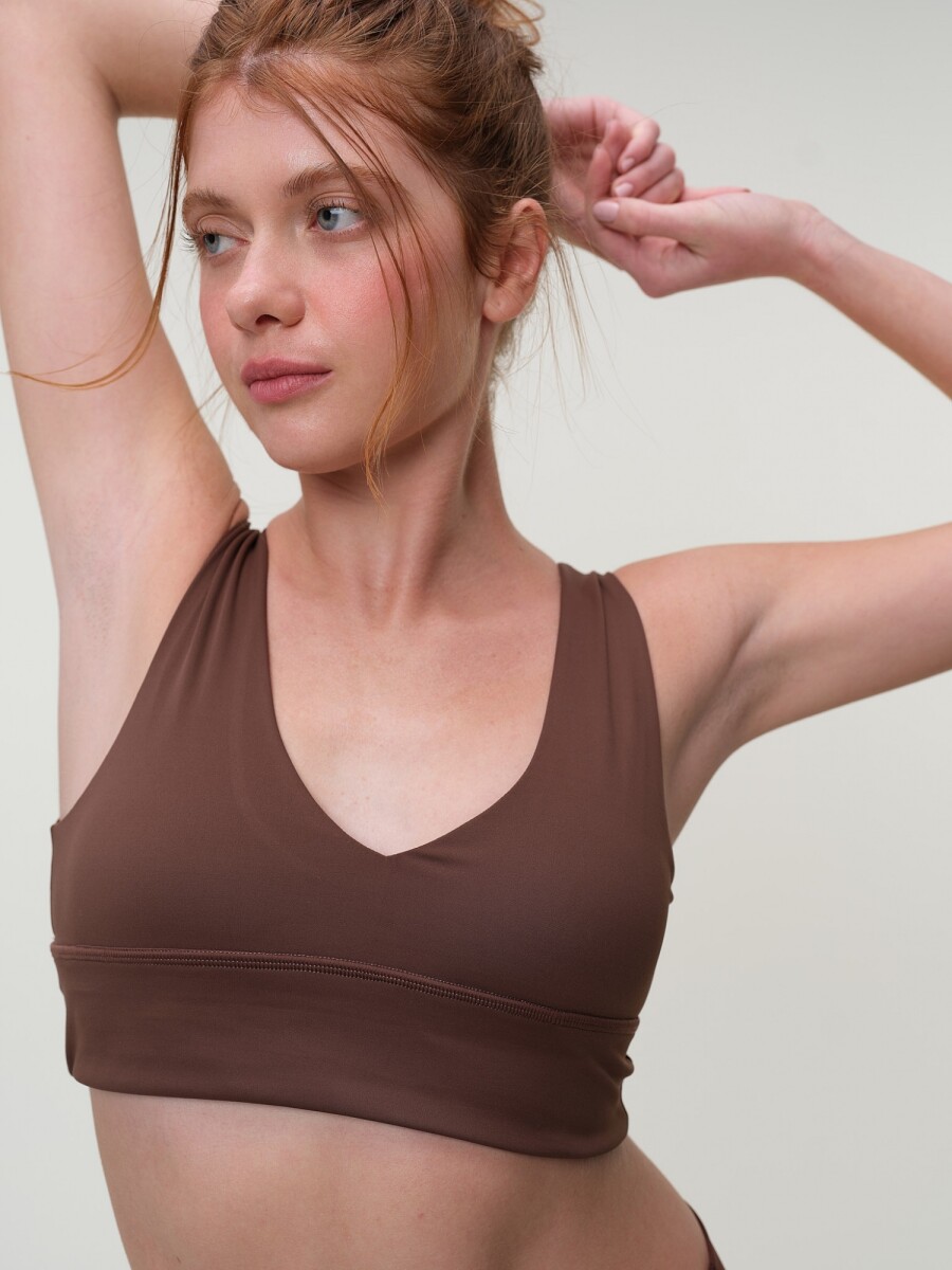 Top Amatista - Marron 