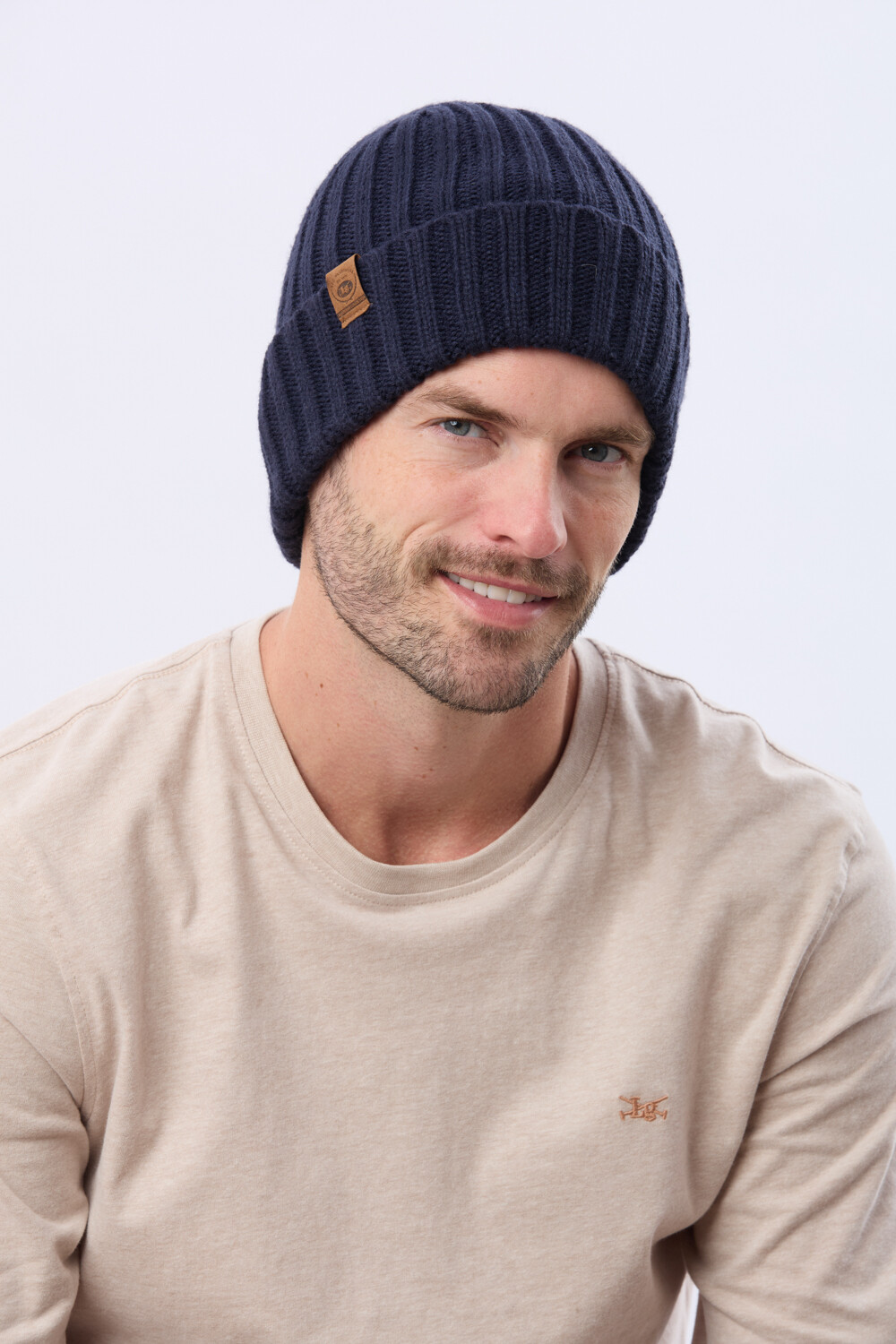 GORRO TEJIDO Azul