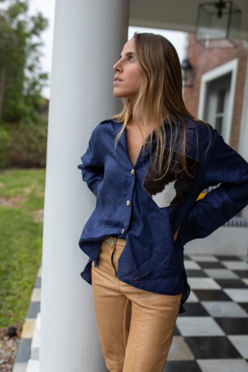 Pocket Shirt Azul