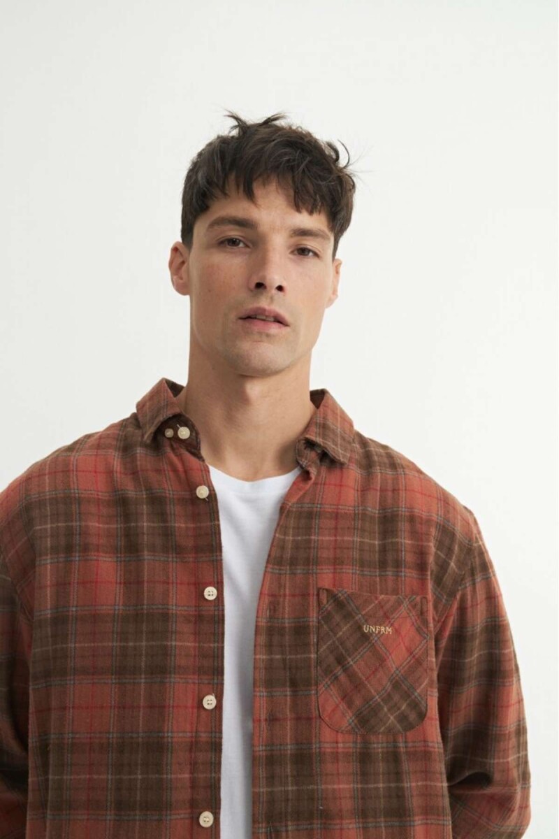 Camisa Trel - Ladrillo 