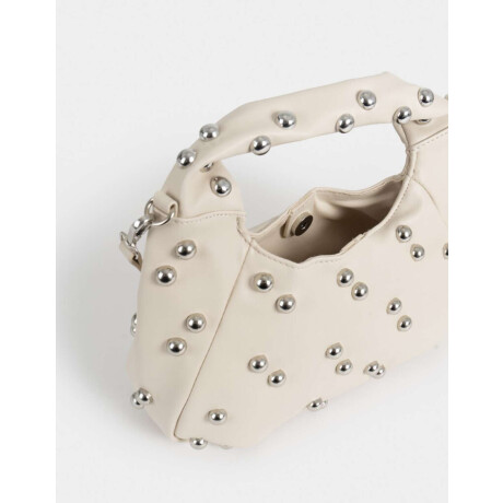 Bandolera Tachas Rojo Blanco Crudo