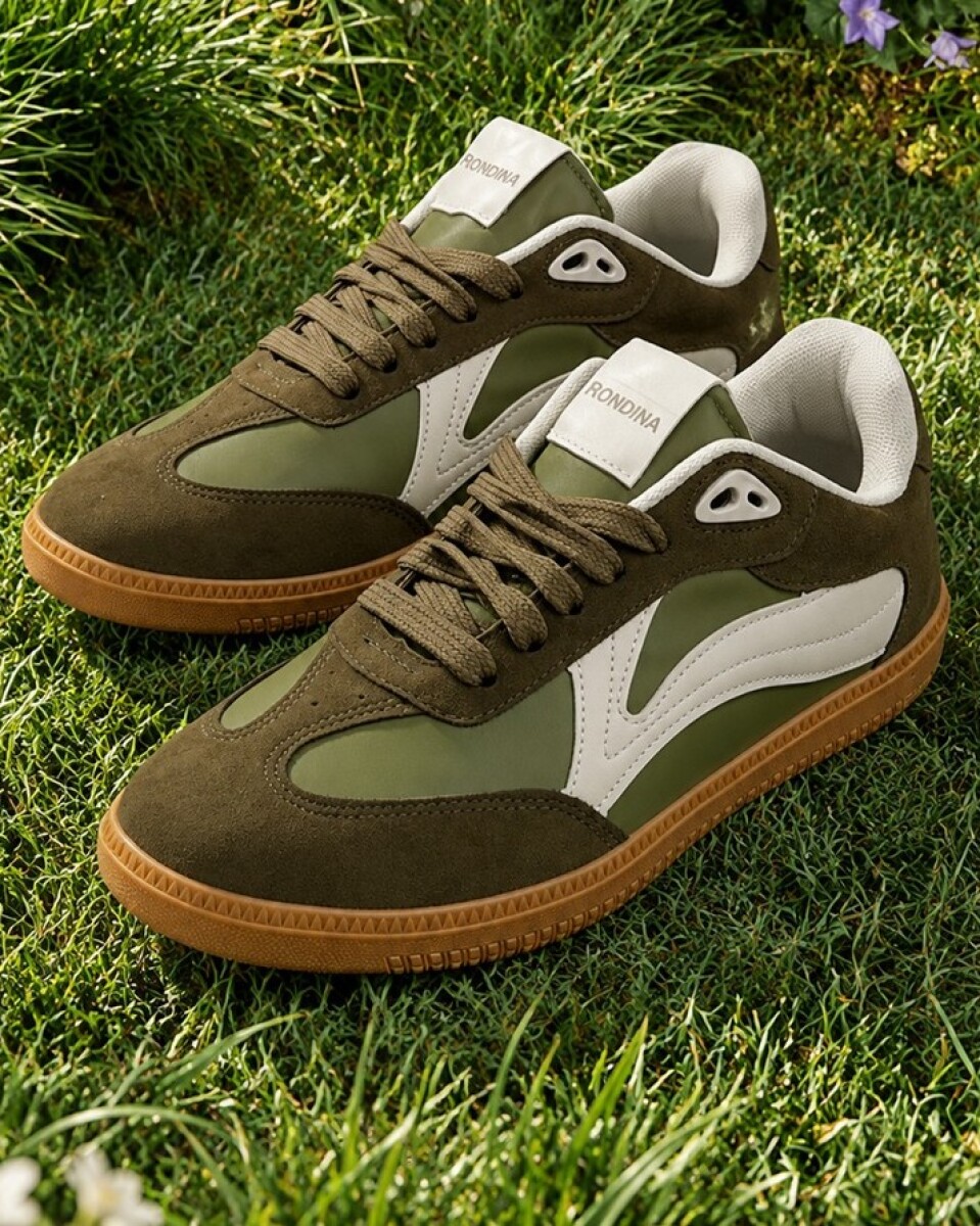 Calzado Casual. - Verde 