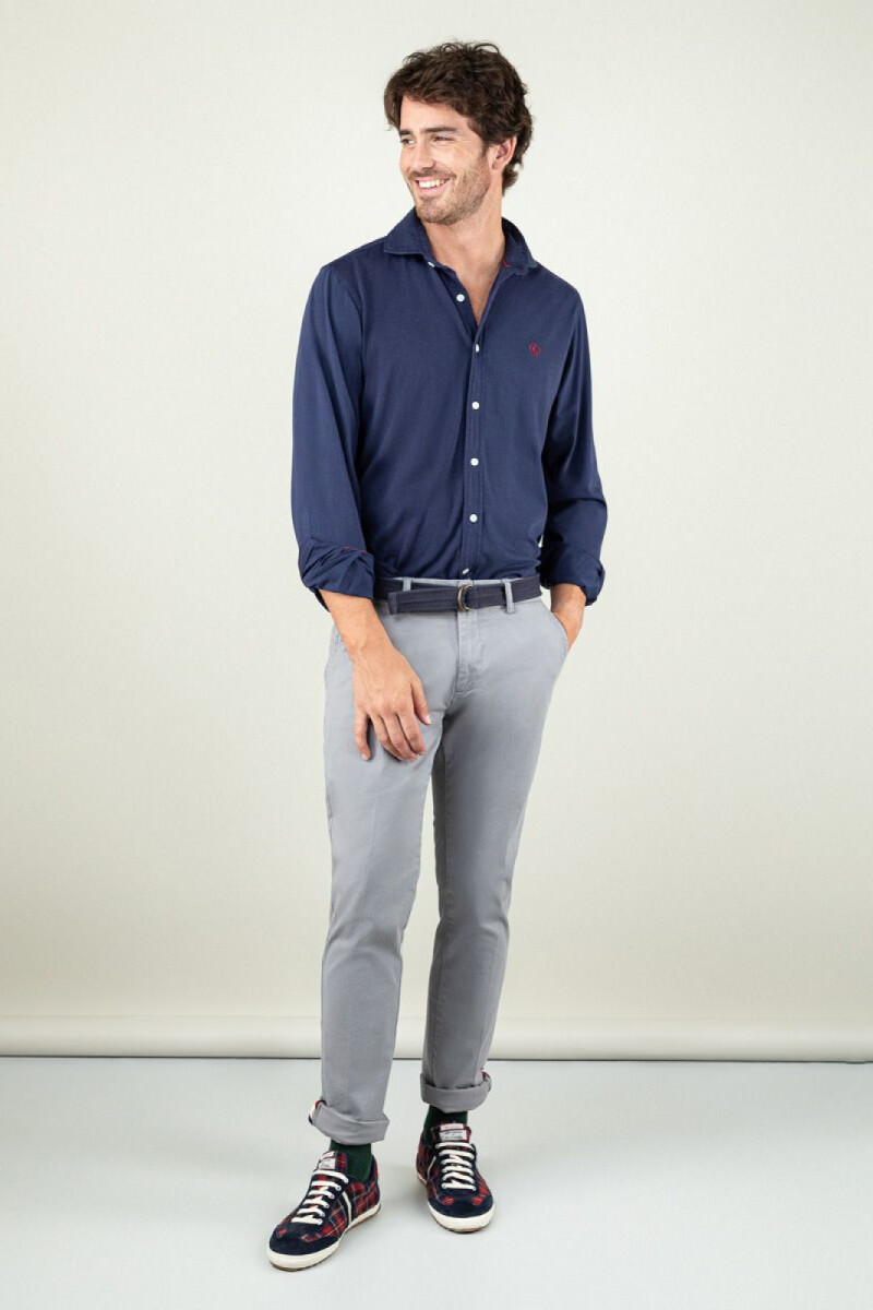 Pantalón Chino Gris