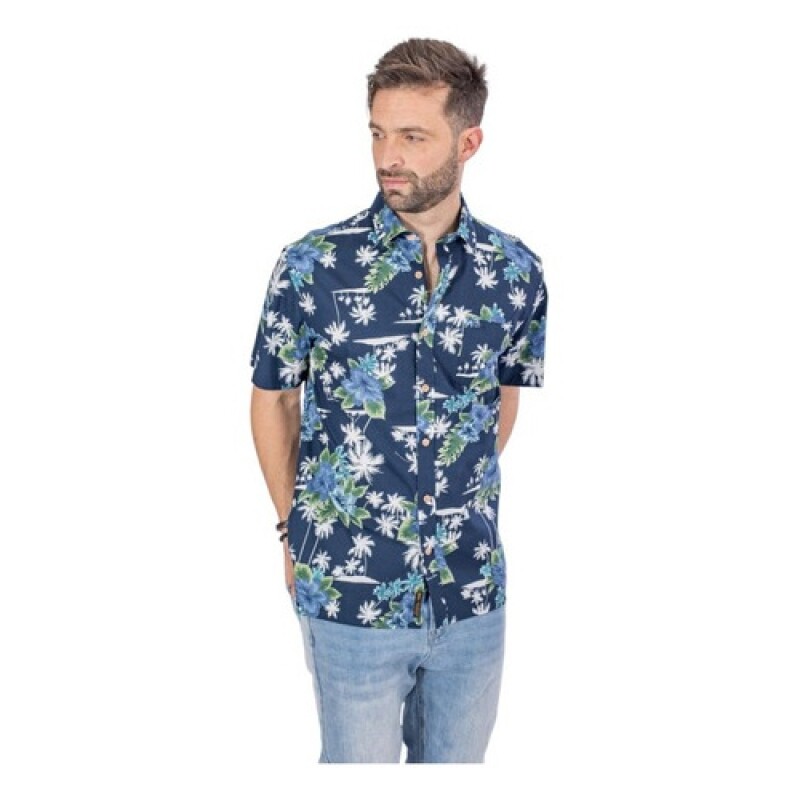 Camisa estampada UFO Maui Verde Camisa estampada UFO Maui Verde