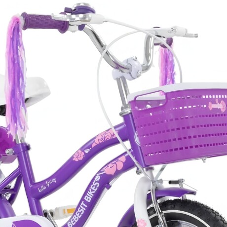 Bicicleta rodado 12 Queen Bebesit Violeta Bicicleta rodado 12 Queen Bebesit Violeta