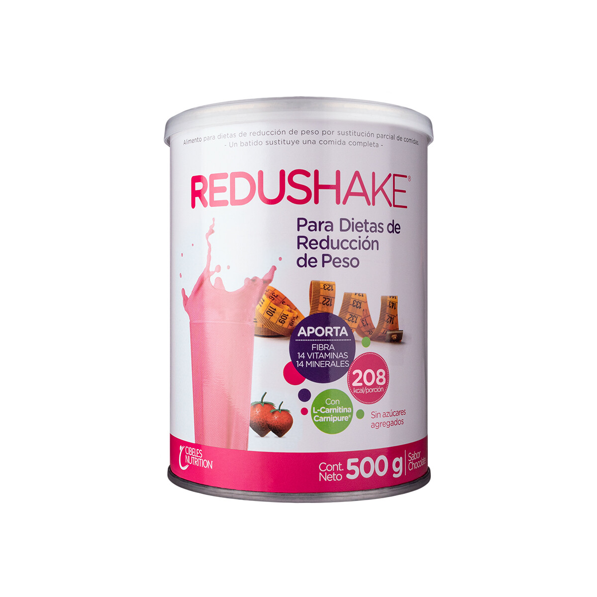 Redushake 500g Cibeles Nutrition - Frutilla 