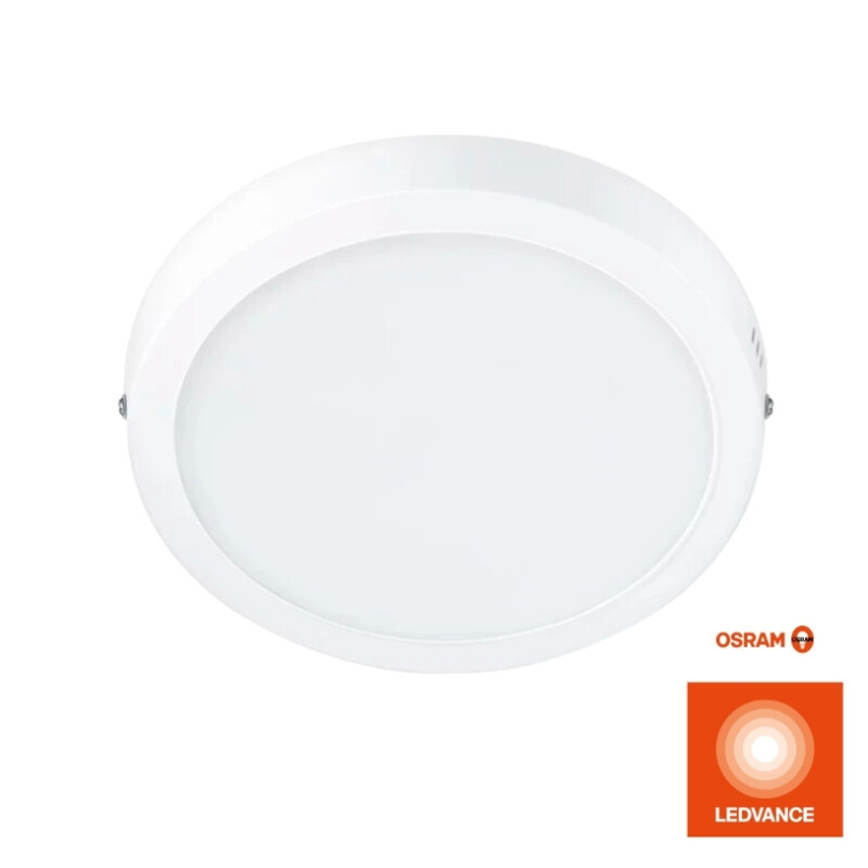 PANEL ADOSAR LEDVANCE OSRAM SLIM REDONDO 18W Panel LED LEDVANCE OSRAM Slim Redondo De Adosar 18W Luz Cálida