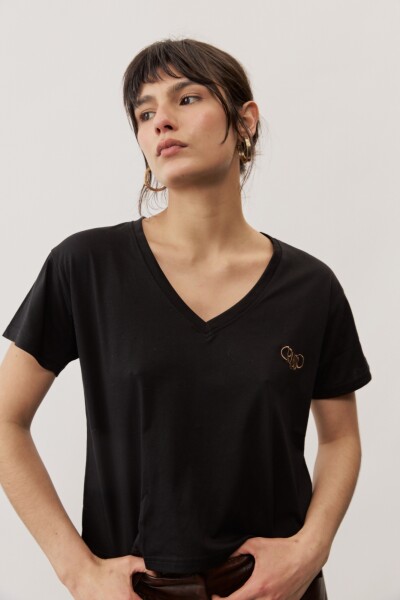 Remera Silencio NEGRO