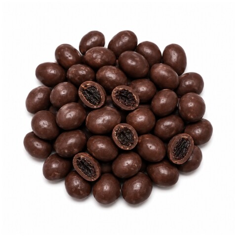 PASAS DE UVA CON CHOCOLATE SEMI AMARGO 100G Pasas Uva Con Chocolate
