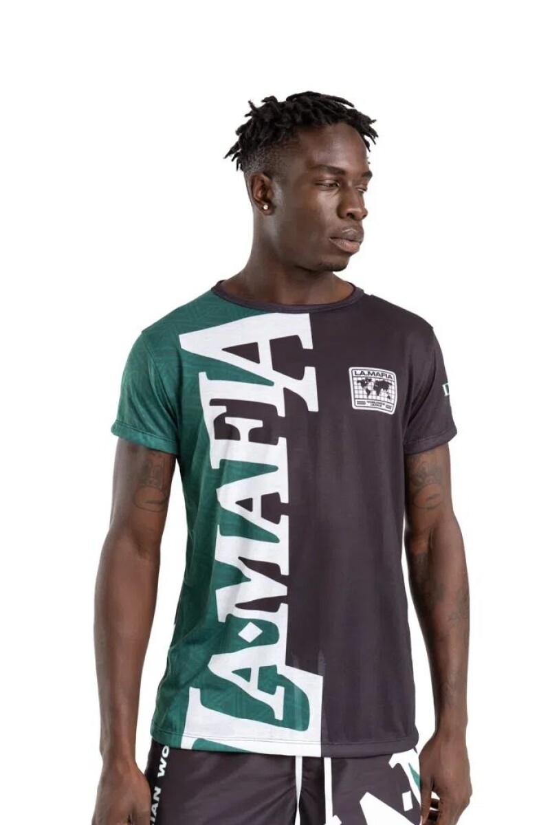 CAMISETA COLOR VERDE BY LA MAFIA 
