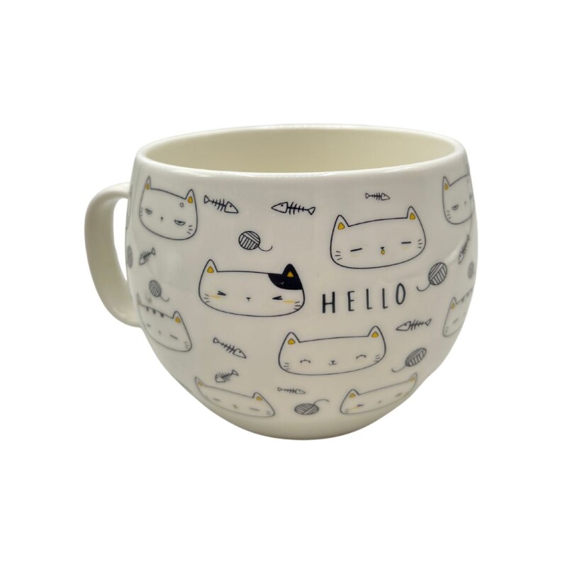 TAZA DE PORCELANA CON DISEÑO • 550ml TAZA DE PORCELANA CON DISEÑO • 550ml