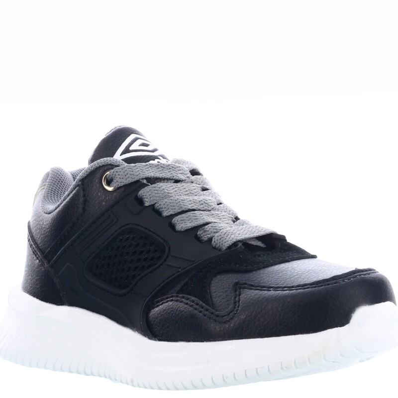 Championes Infantiles Umbro Essential Jrs. Negro - Blanco