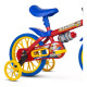 Bicicleta Niño Infantil R12 Con Ruedas De Entrenamiento Rojo