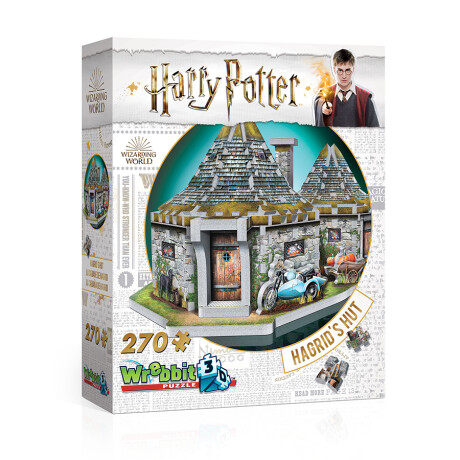 Puzzle 3D Cabaña de Hagrid (270 Piezas) Harry Potter Puzzle 3D Cabaña de Hagrid (270 Piezas) Harry Potter