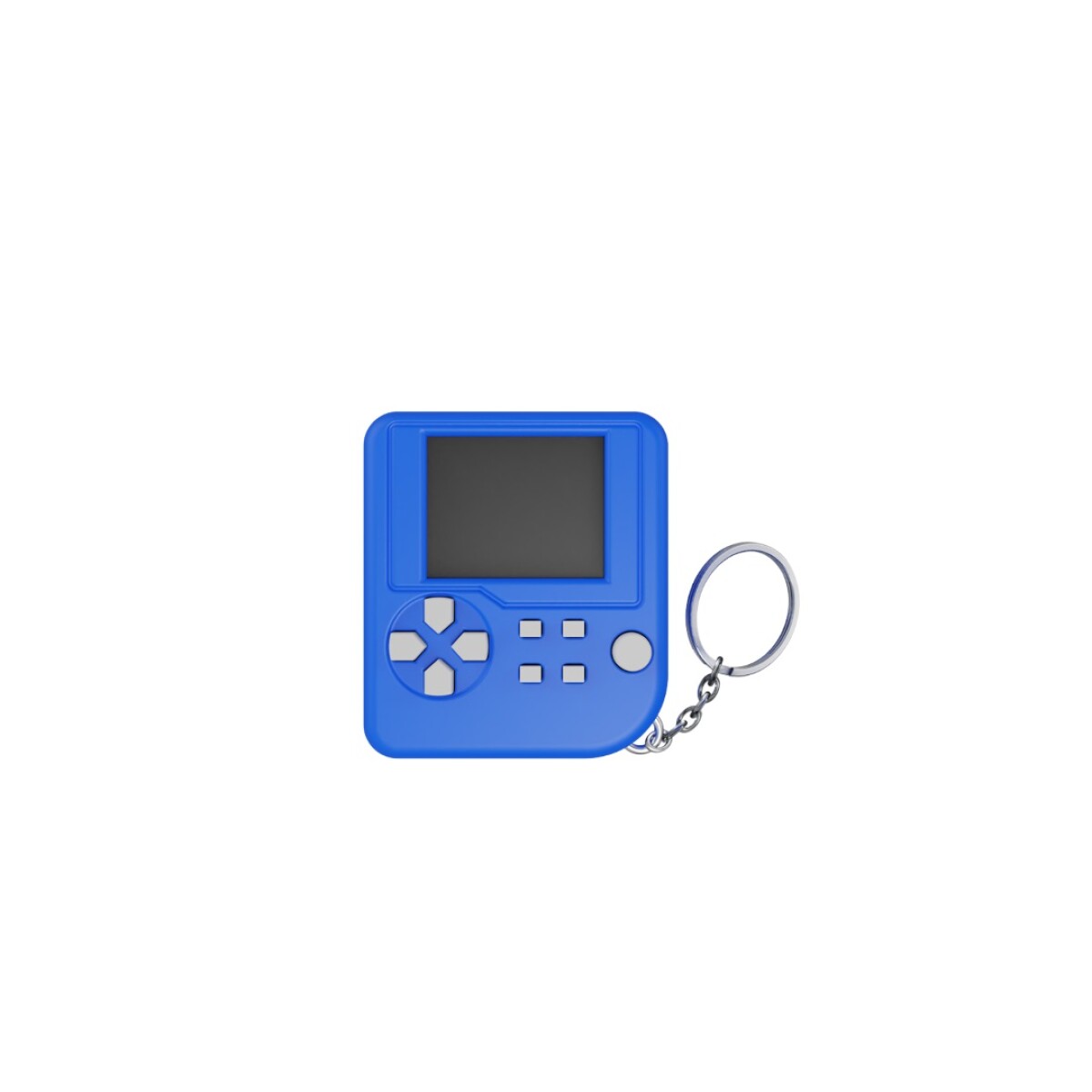 Llavero mini consola - azul 