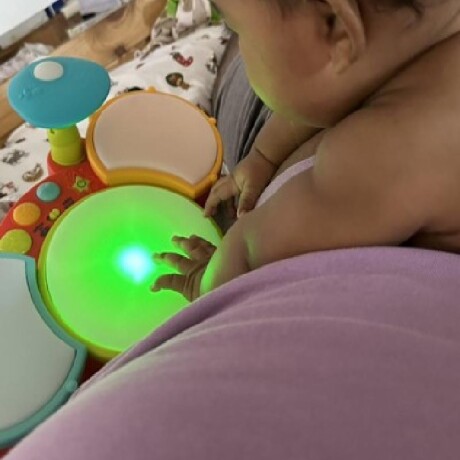 Set Tambor Batería musical con luz Set Tambor Batería musical con luz