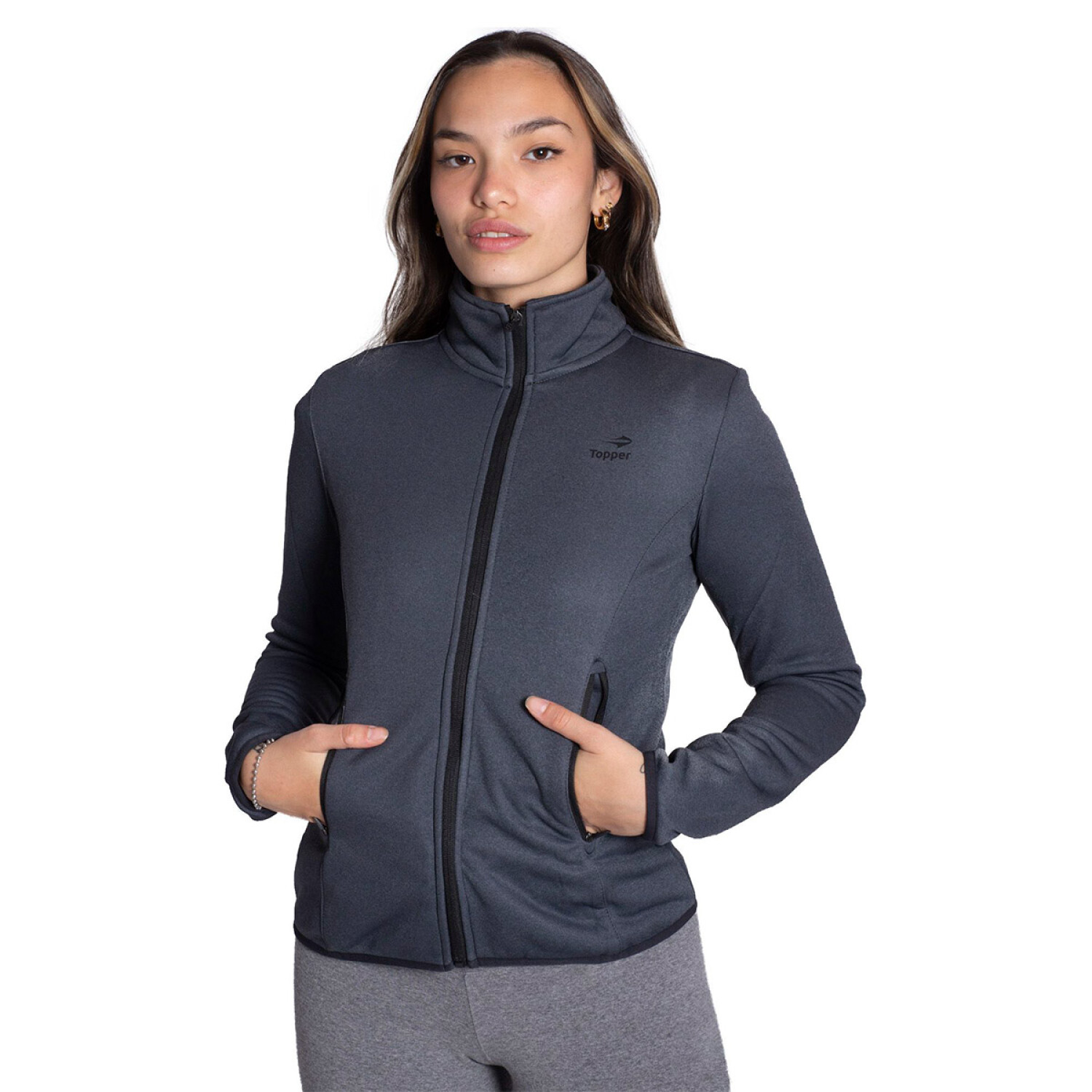 Campera deportiva mujer topper on sale