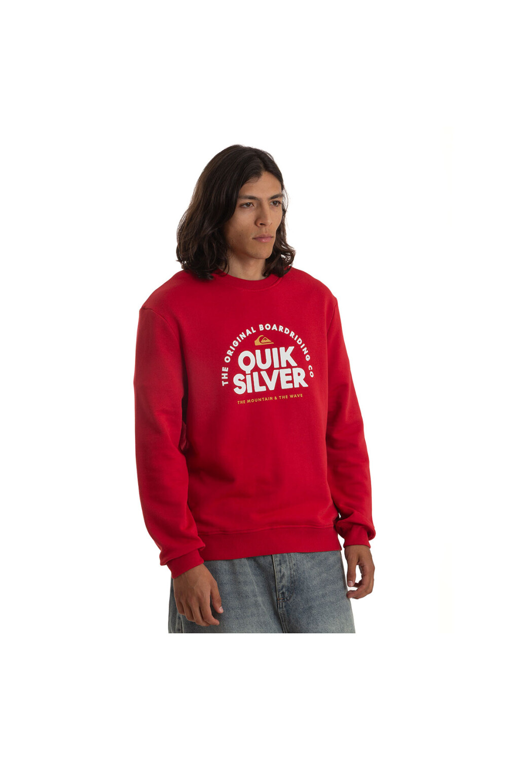 Quiksilver Buzo FUNDAMENTAL RIDE Hombre - Rojo Rojo