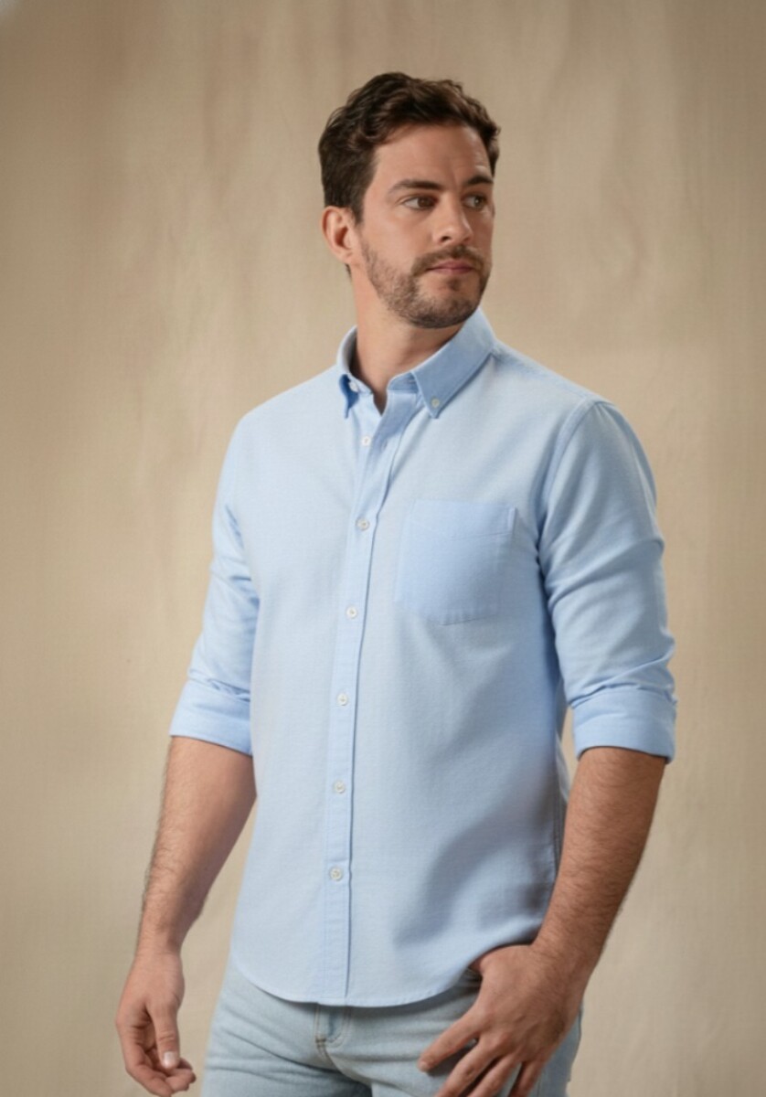 Camisa Masculina - Azul 