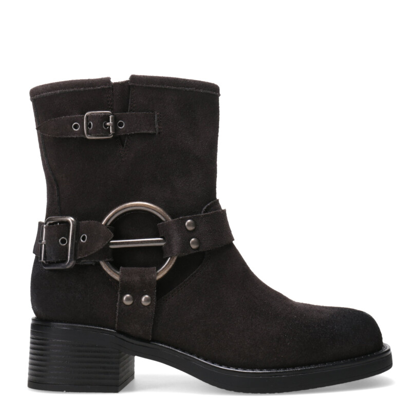 Botas de Mujer Miss Carol HILE de cuero Negro