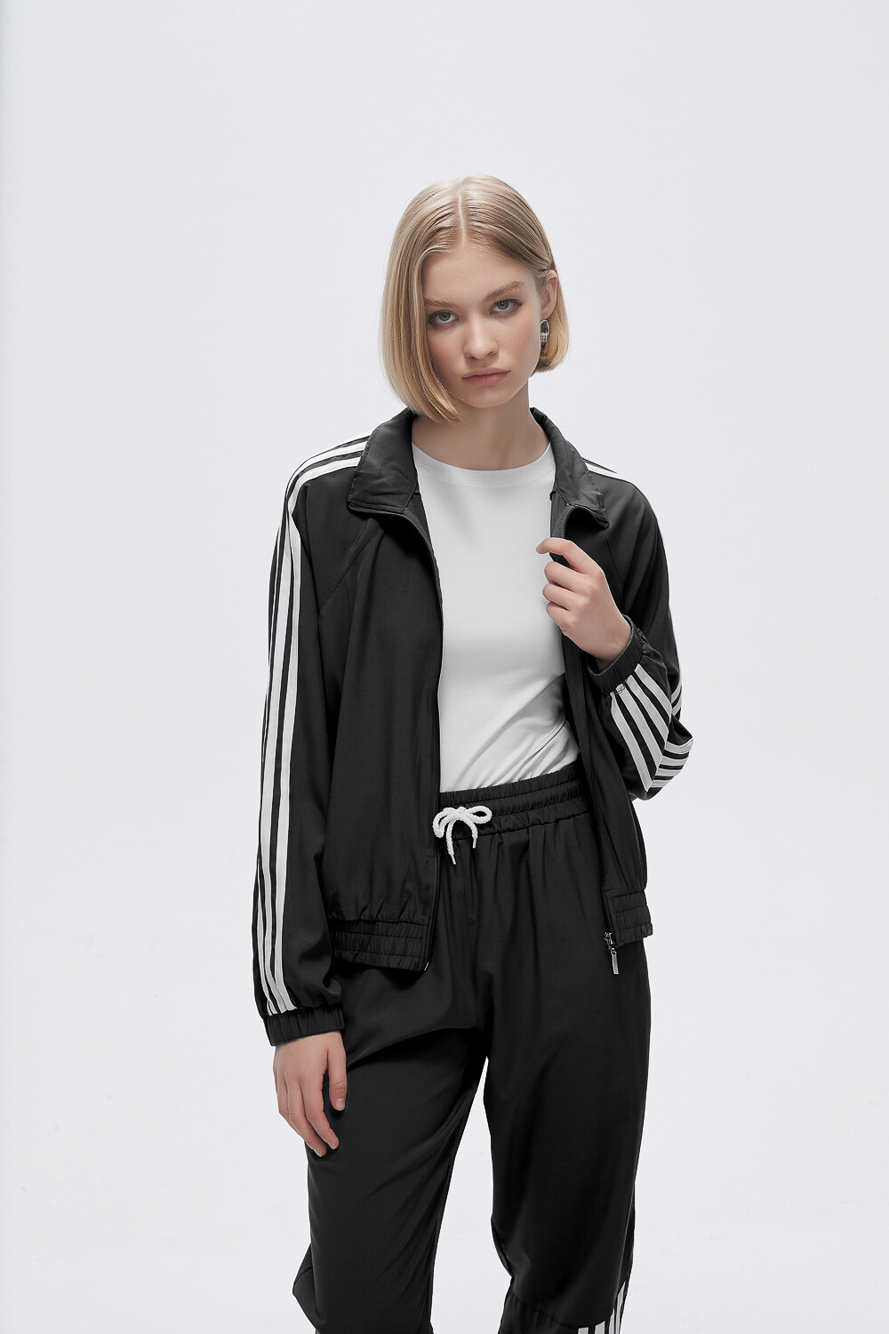 Campera Deportiva Bitex Negro