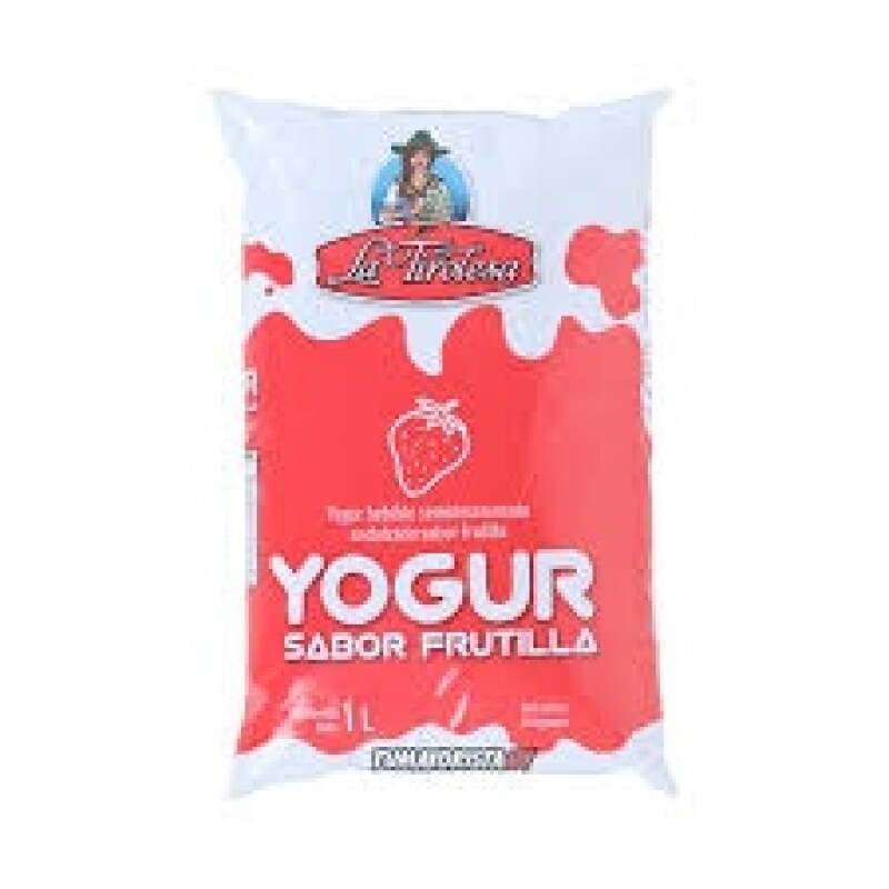 YOGUR LA TIROLESA FRUTILLA 1L Yogur La Tirolesa Frutilla 1l