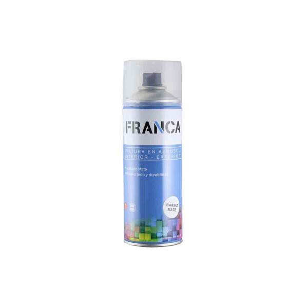 AEROSOL BARNIZ MATE 400 ML. FRANCA Aerosol Barniz Mate 400 Ml. Franca